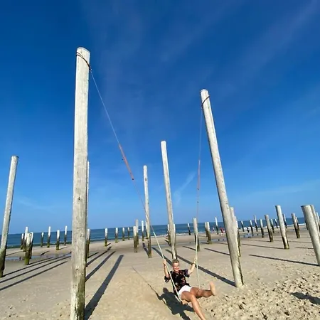 Sehr Ruhiges Ferienhaeuschen Nr 80 5 De Watersnip Strandnah Am Wasser Gelegen Σπίτι διακοπών Petten